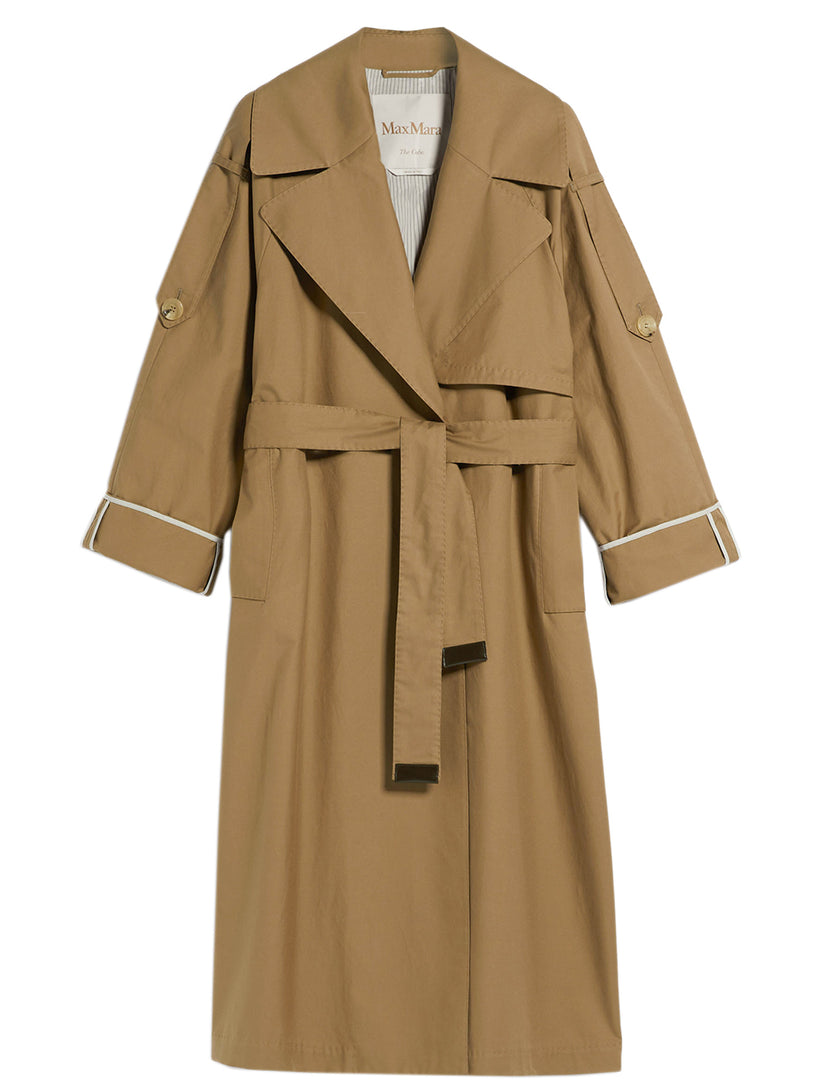 Max Mara Oversized trench coat in water-resistant twill