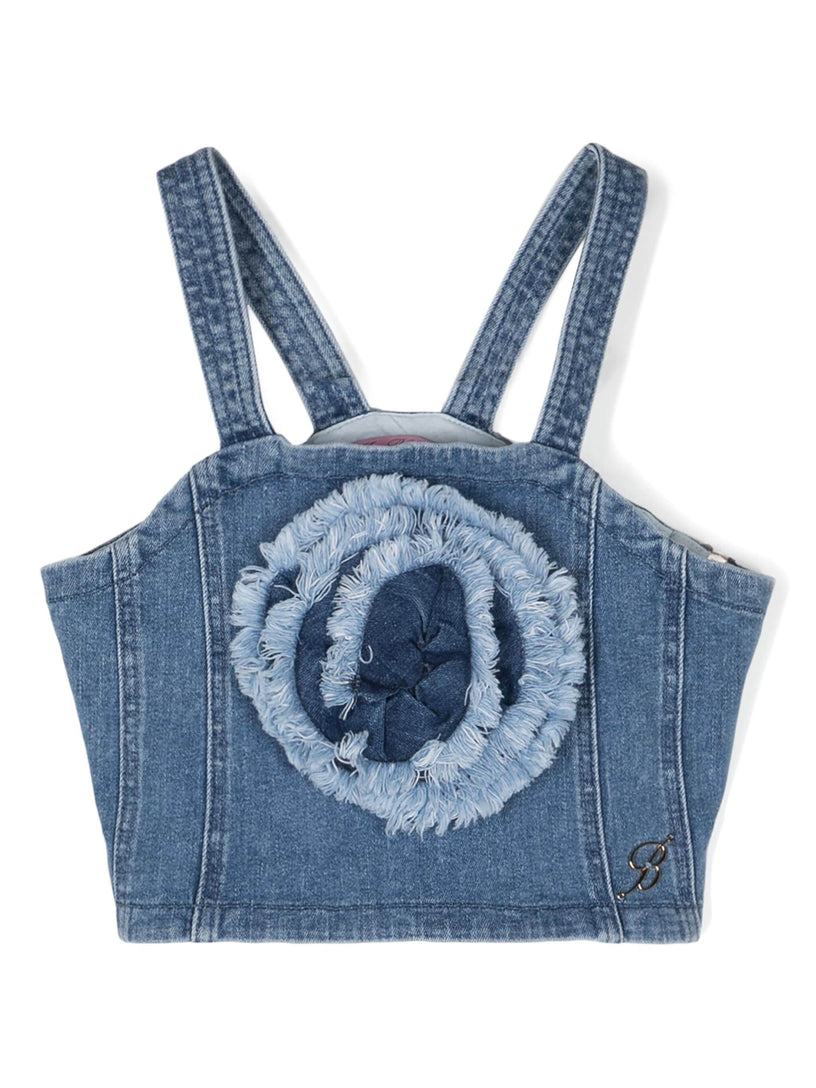 Miss Blumarine Denim top