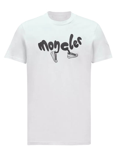 T-shirt with running logo