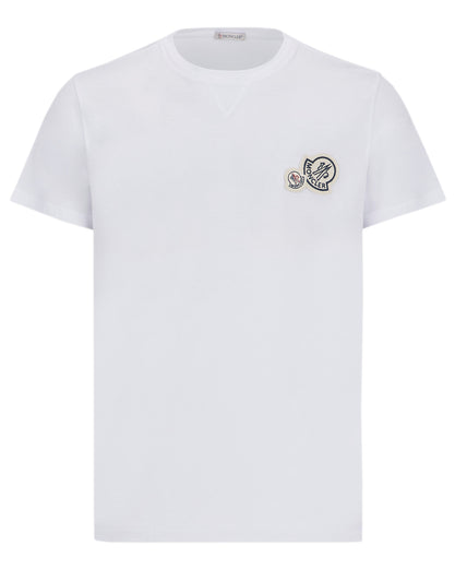 T-shirt with double logo