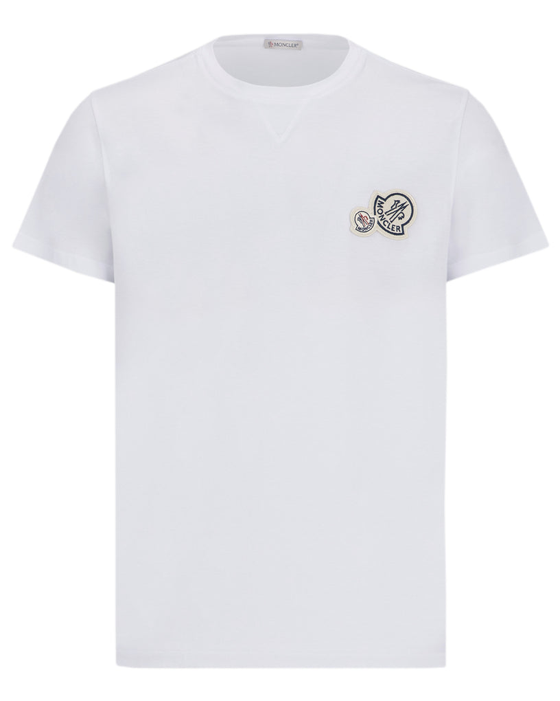 MONCLER T-shirt with double logo