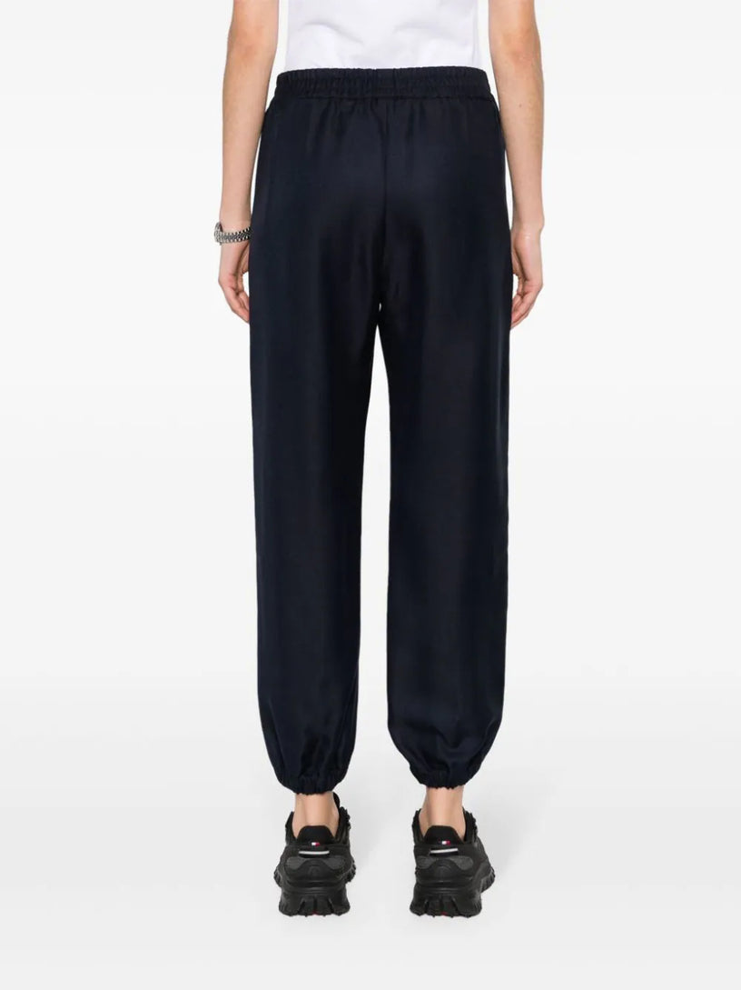 Twill jogging trousers