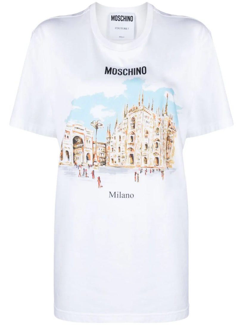 Moschino Archive print t-shirt