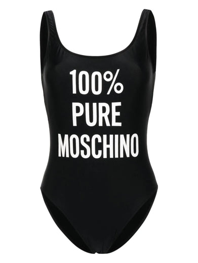 Swimsuit with logo