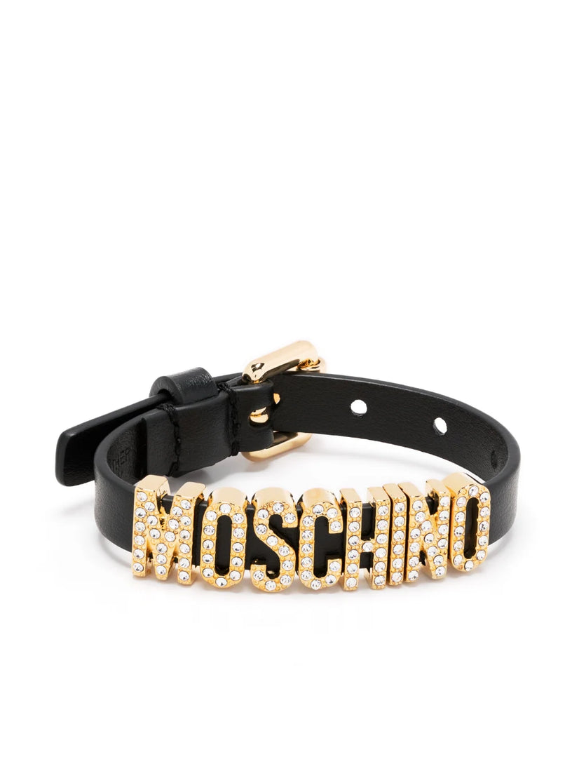 Moschino Lettering logo bracelet