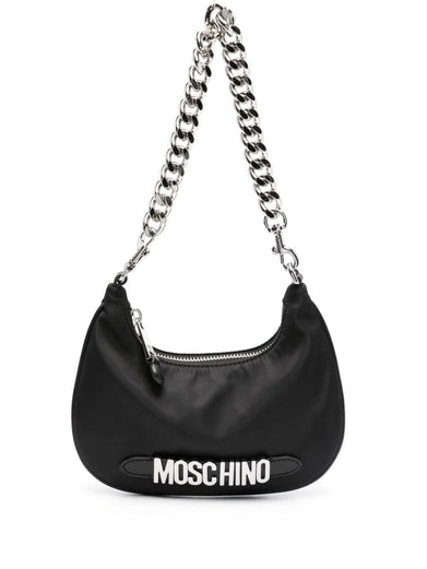 Logo top handle bag