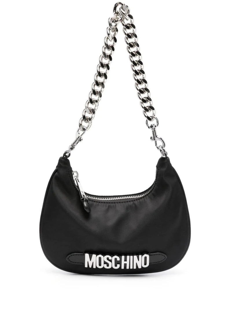 Moschino Logo top handle bag