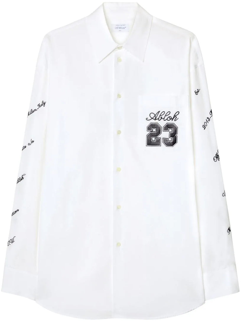 OFF-WHITE 23 logo overshirt