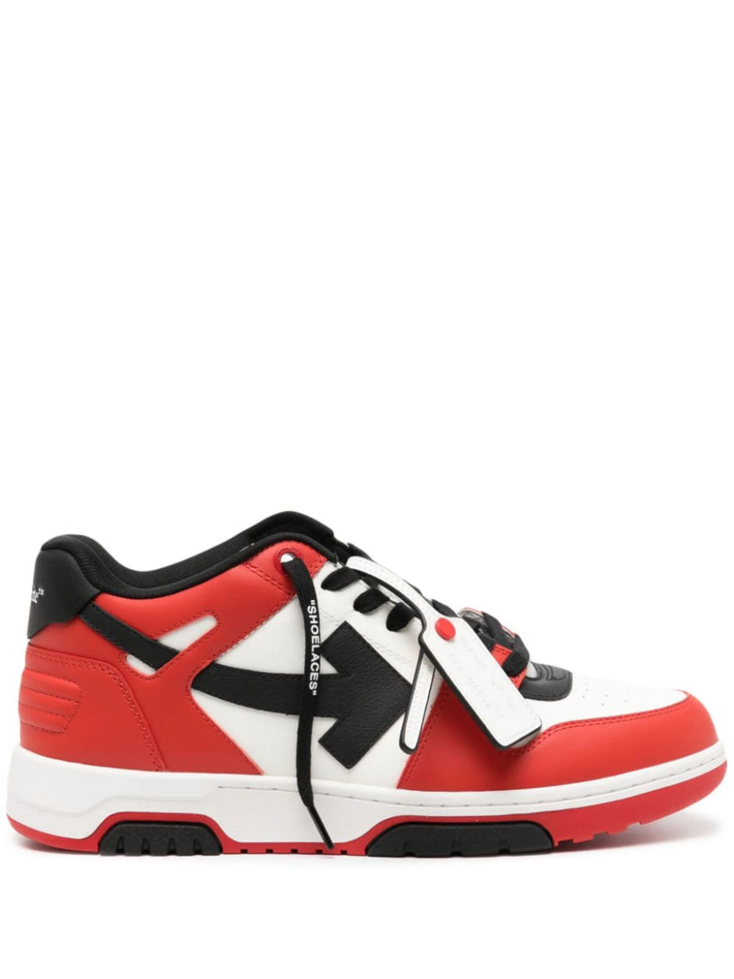 OFF-WHITE Out of office colour-block sneakers