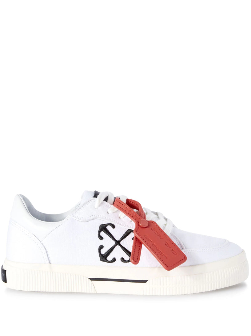 OFF-WHITE Low vulcanized canvas sneakers