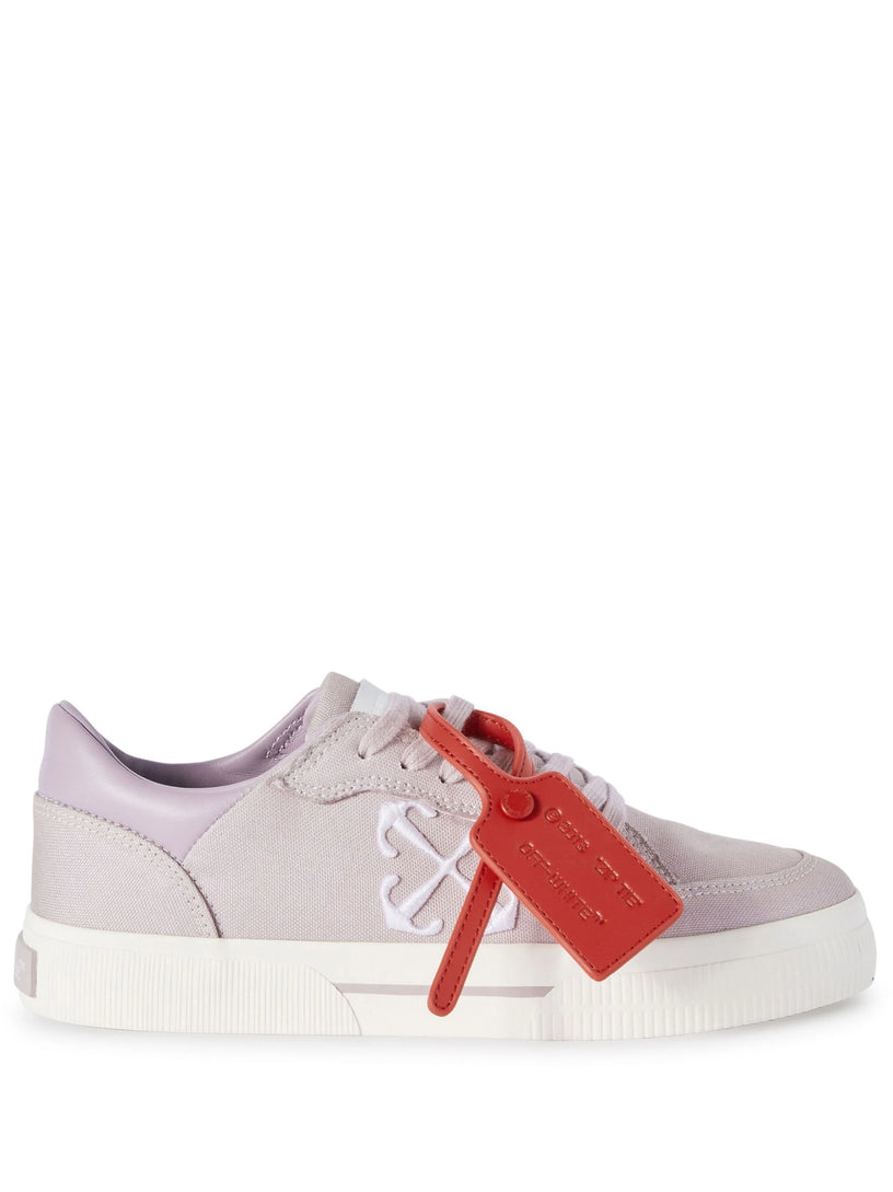 OFF-WHITE Low vulcanized canvas sneakers