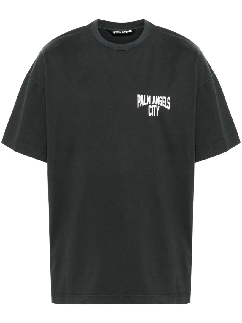 PALM ANGELS Pa city washed t-shirt