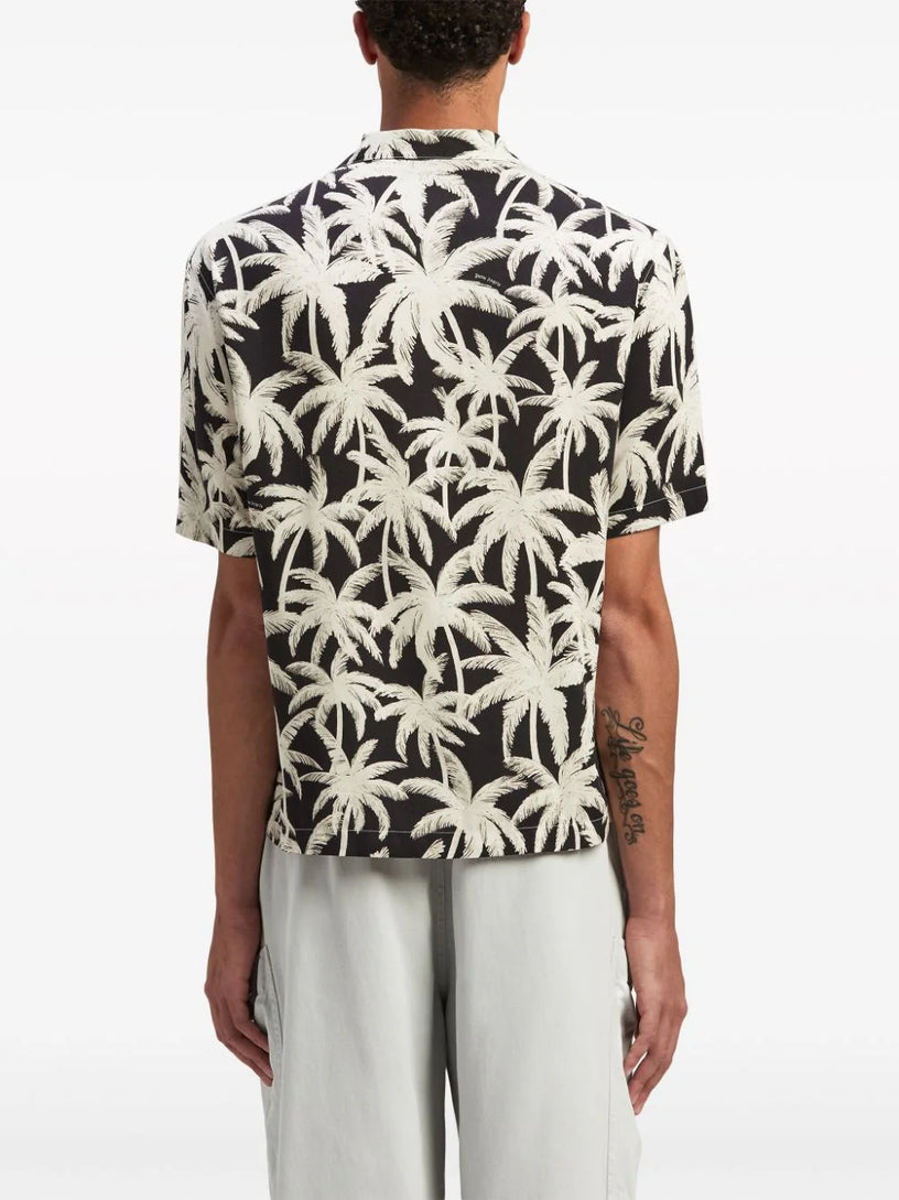 Shirt with palm trees