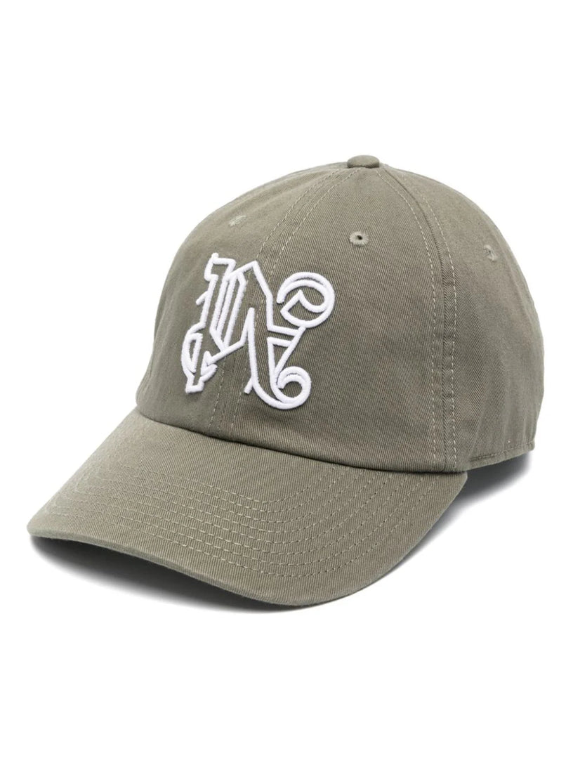 PALM ANGELS Baseball cap with monogram