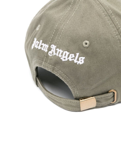 Baseball cap with monogram