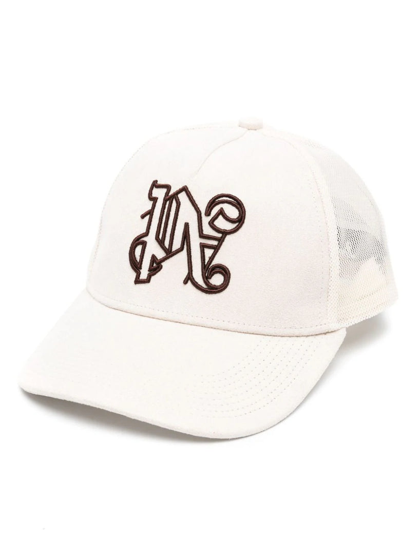 Baseball cap with monogram