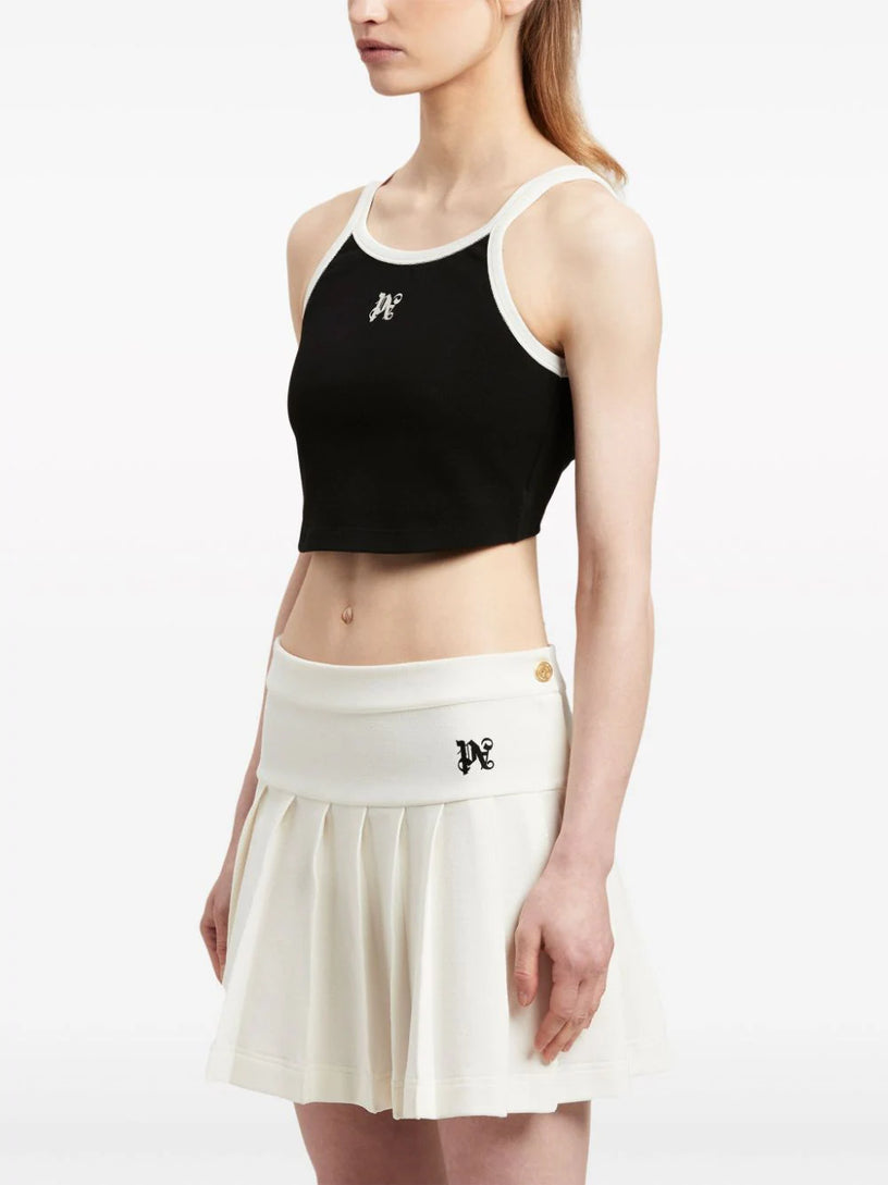 Crop top with logo