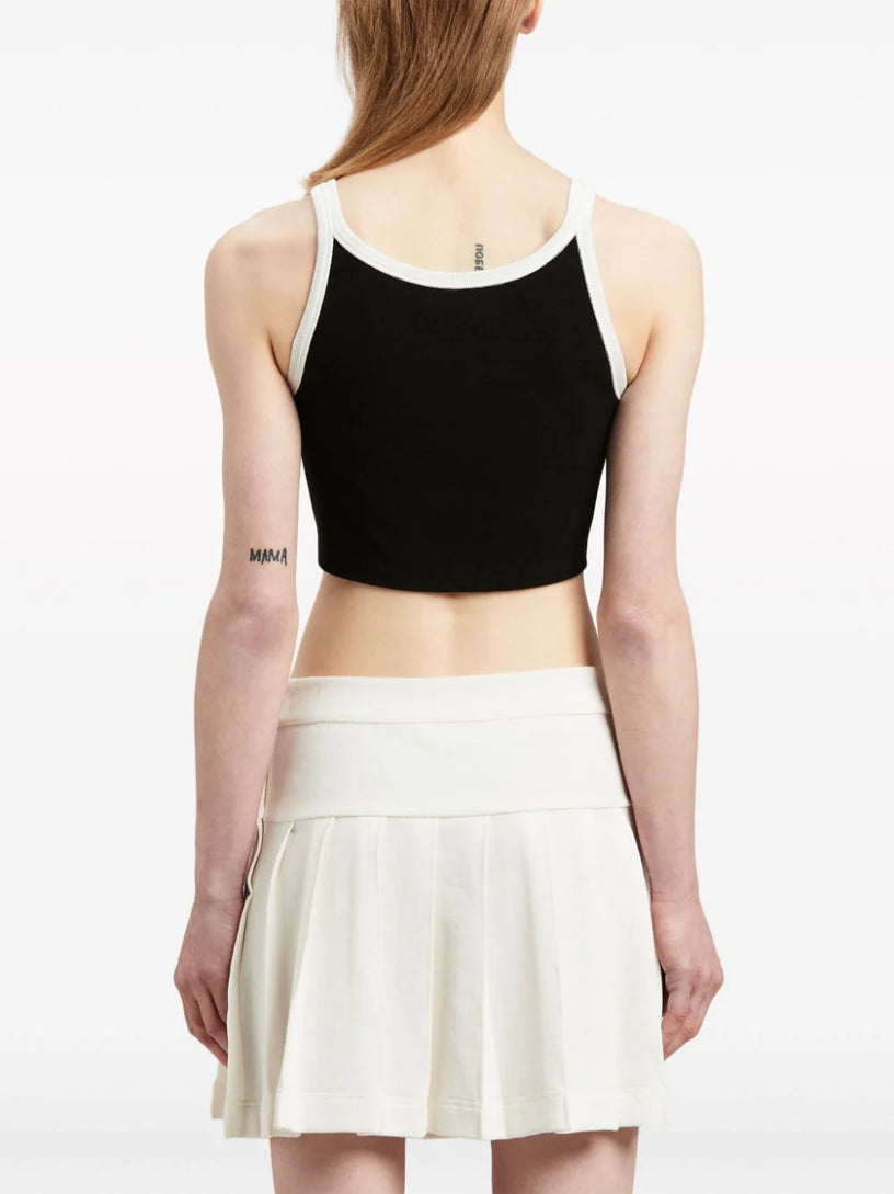 Crop top with logo