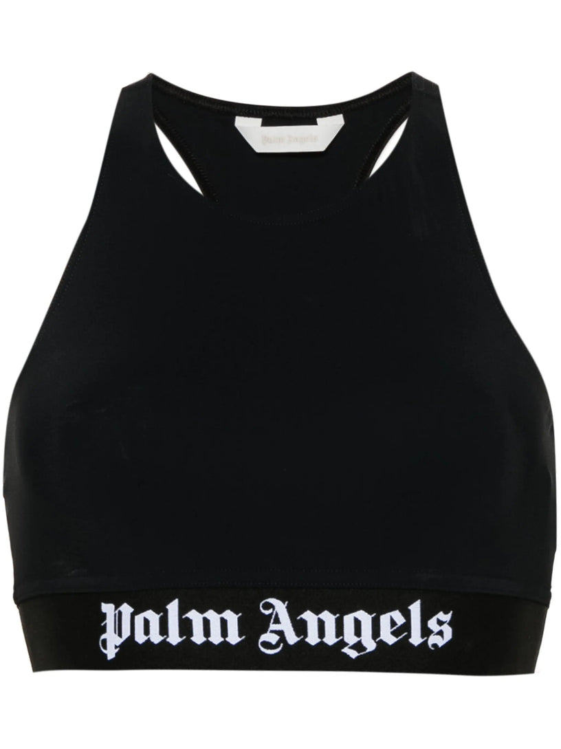 PALM ANGELS Sports top with logo