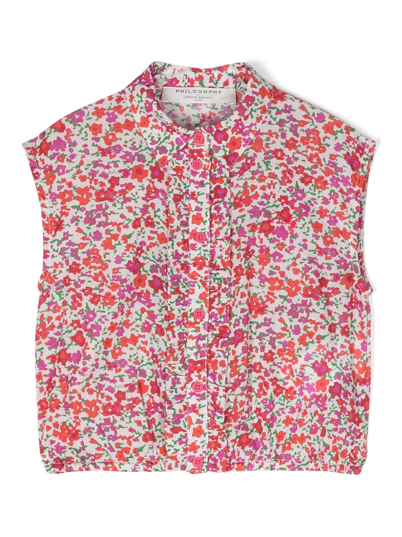 Philosophy Kids Top with flower print