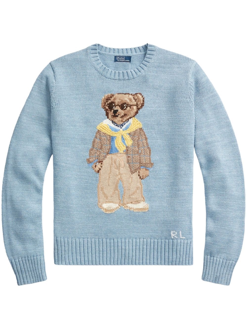 Polo Bear Jumper POLO RALPH LAUREN Azzurro Grifo210