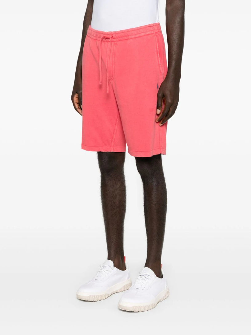 Sports shorts with logo