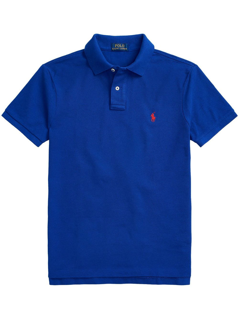 Classic Fit Mesh Polo Shirt