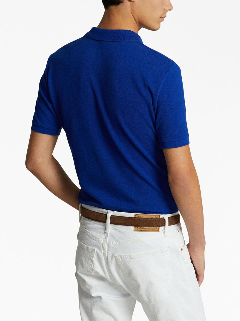 Classic Fit Mesh Polo Shirt