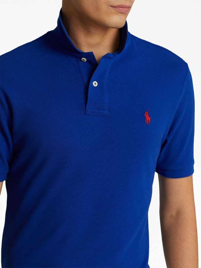 Classic Fit Mesh Polo Shirt