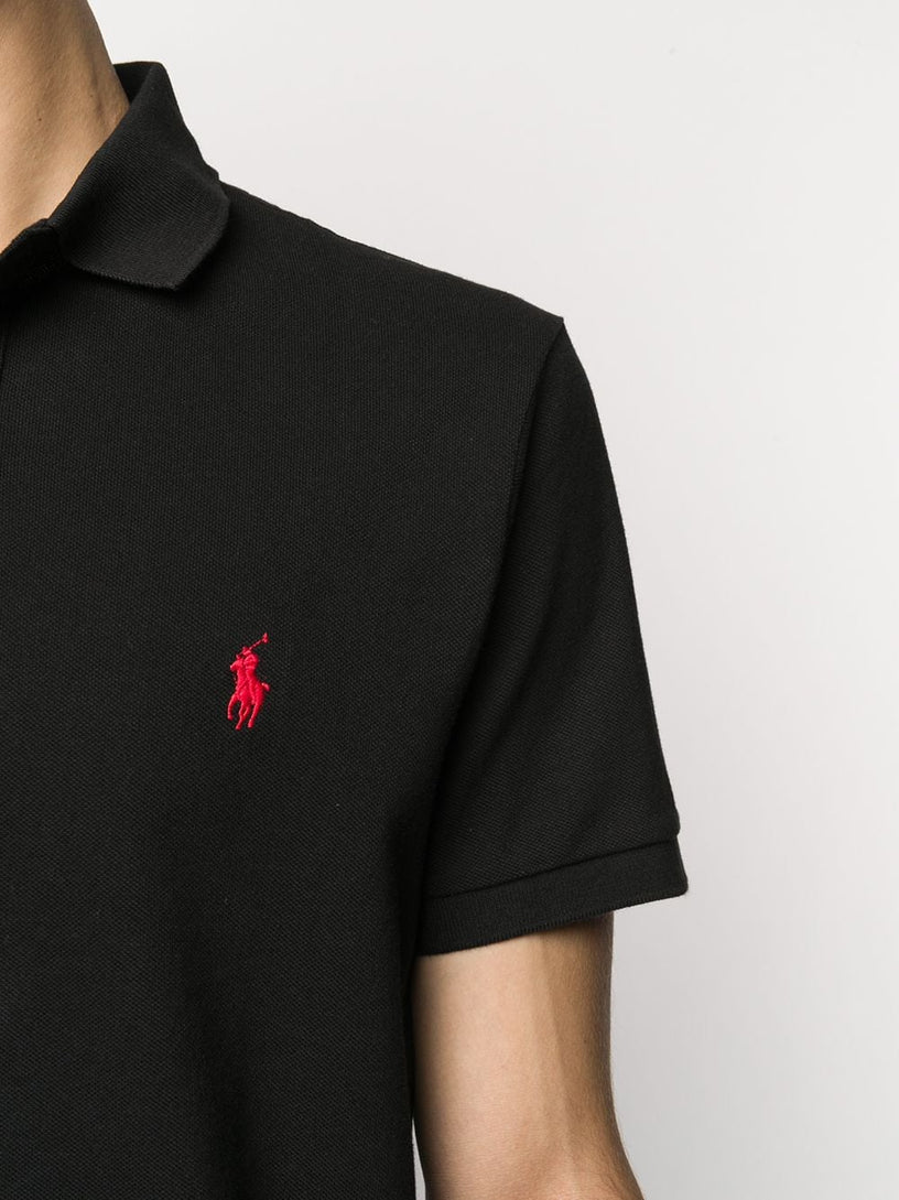 Classic Fit Mesh Polo Shirt