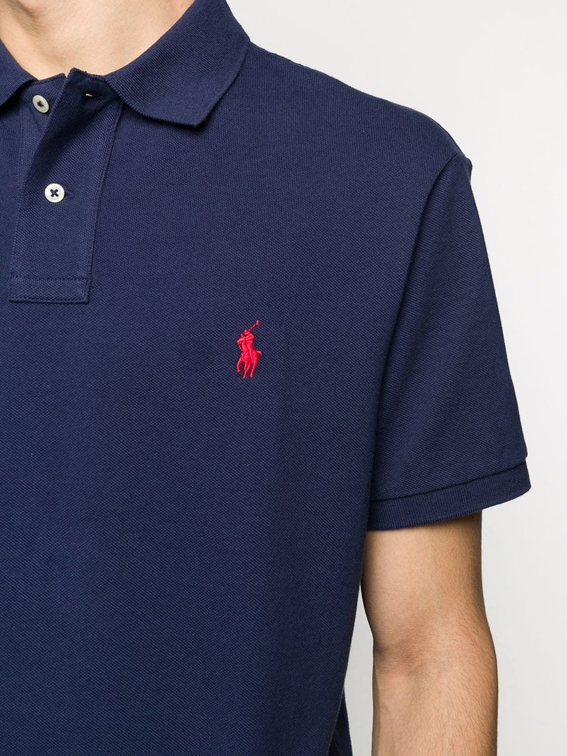 Classic Fit Mesh Polo Shirt