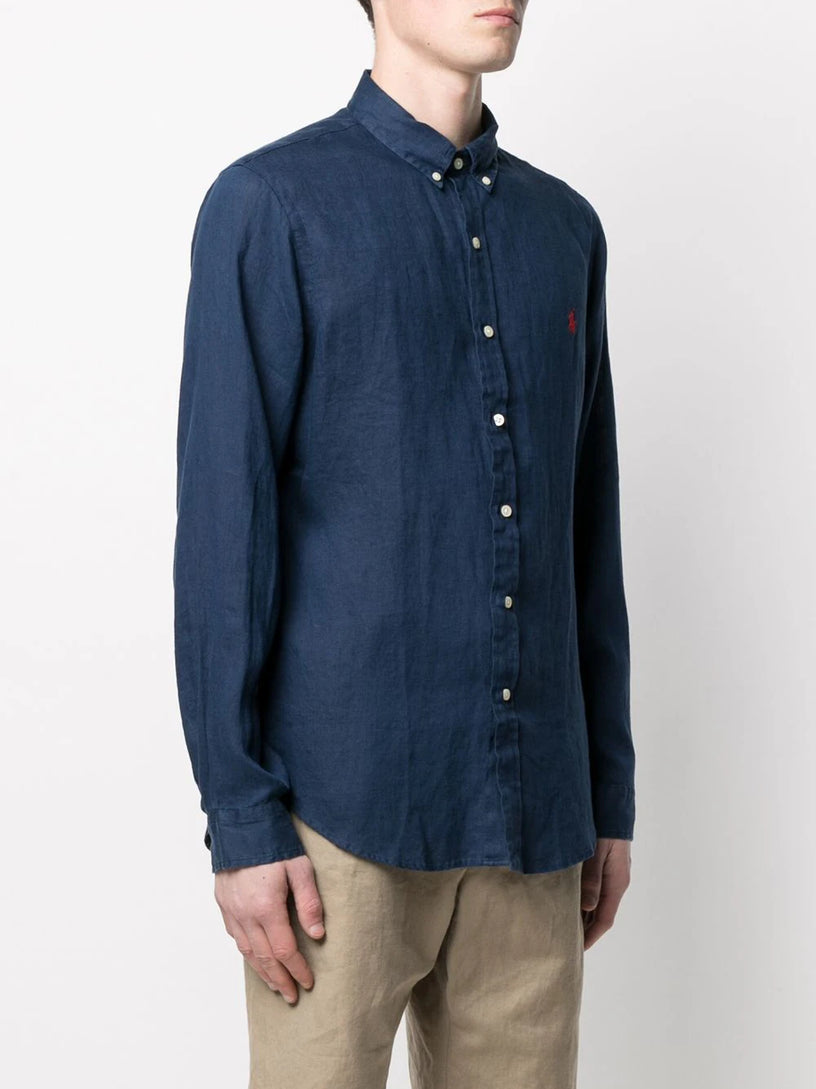 Slim-Fit linen shirt