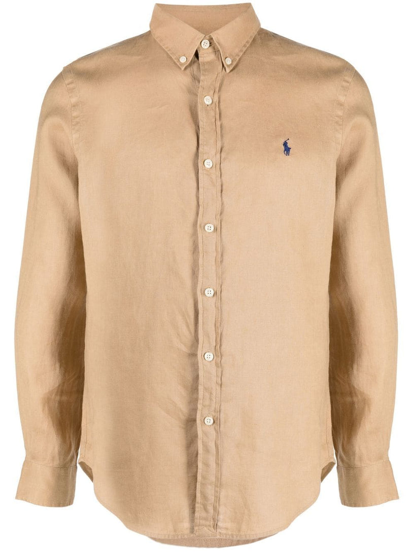 Slim-Fit linen shirt