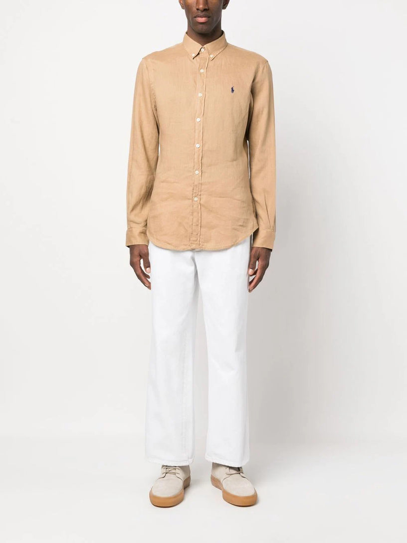 Slim-Fit linen shirt