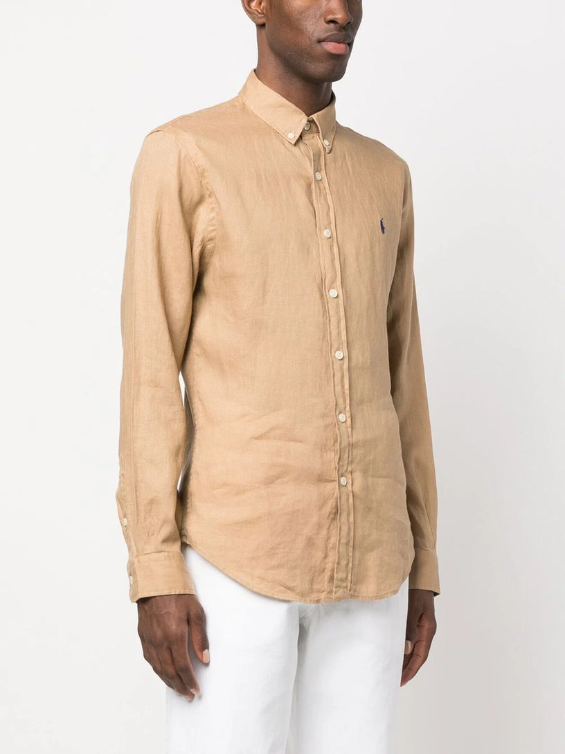 Slim-Fit linen shirt