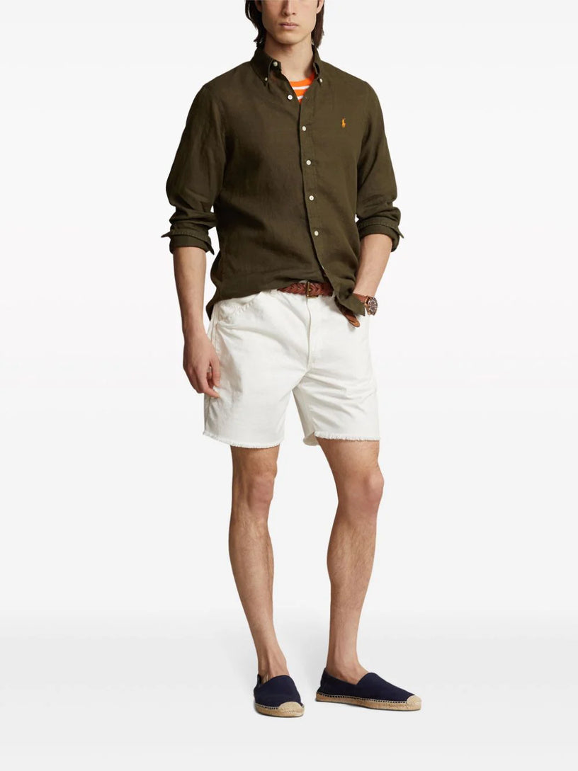 Slim-Fit linen shirt