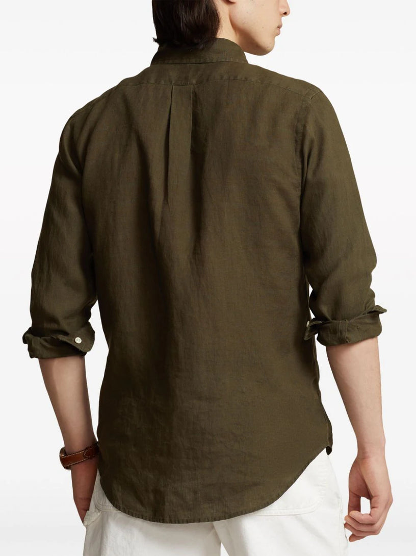 Slim-Fit linen shirt