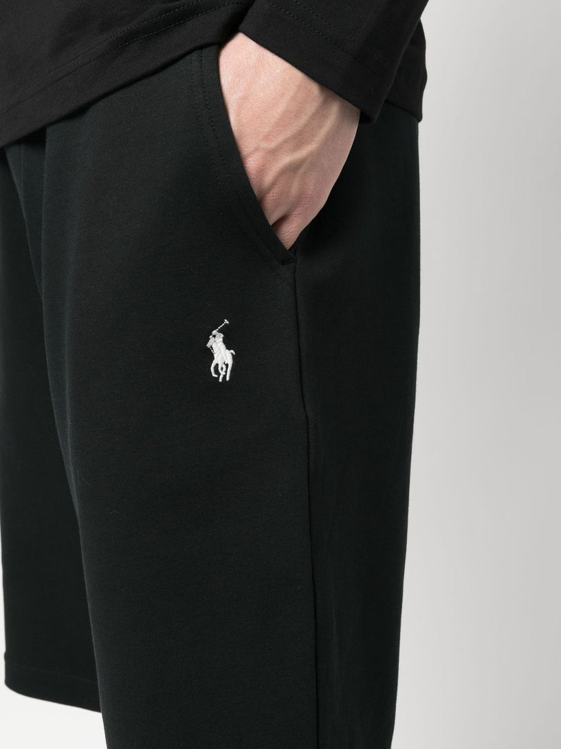 Tracksuit shorts with embroidery