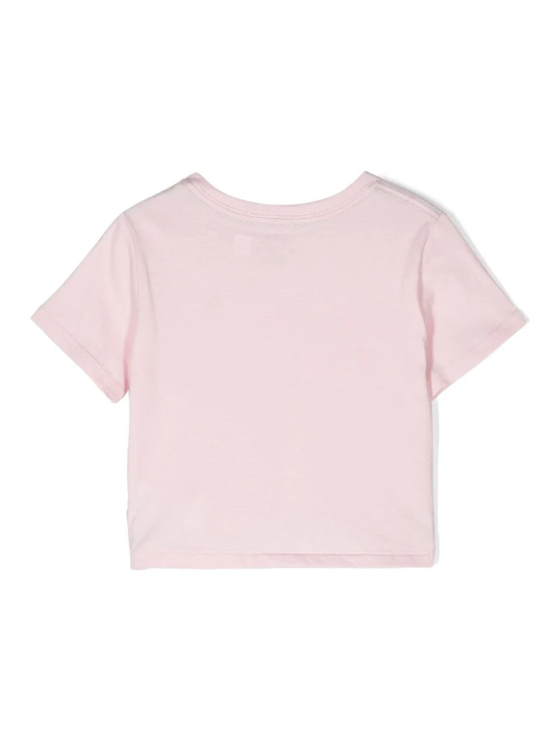 Twist-Front Cotton Jersey Tee