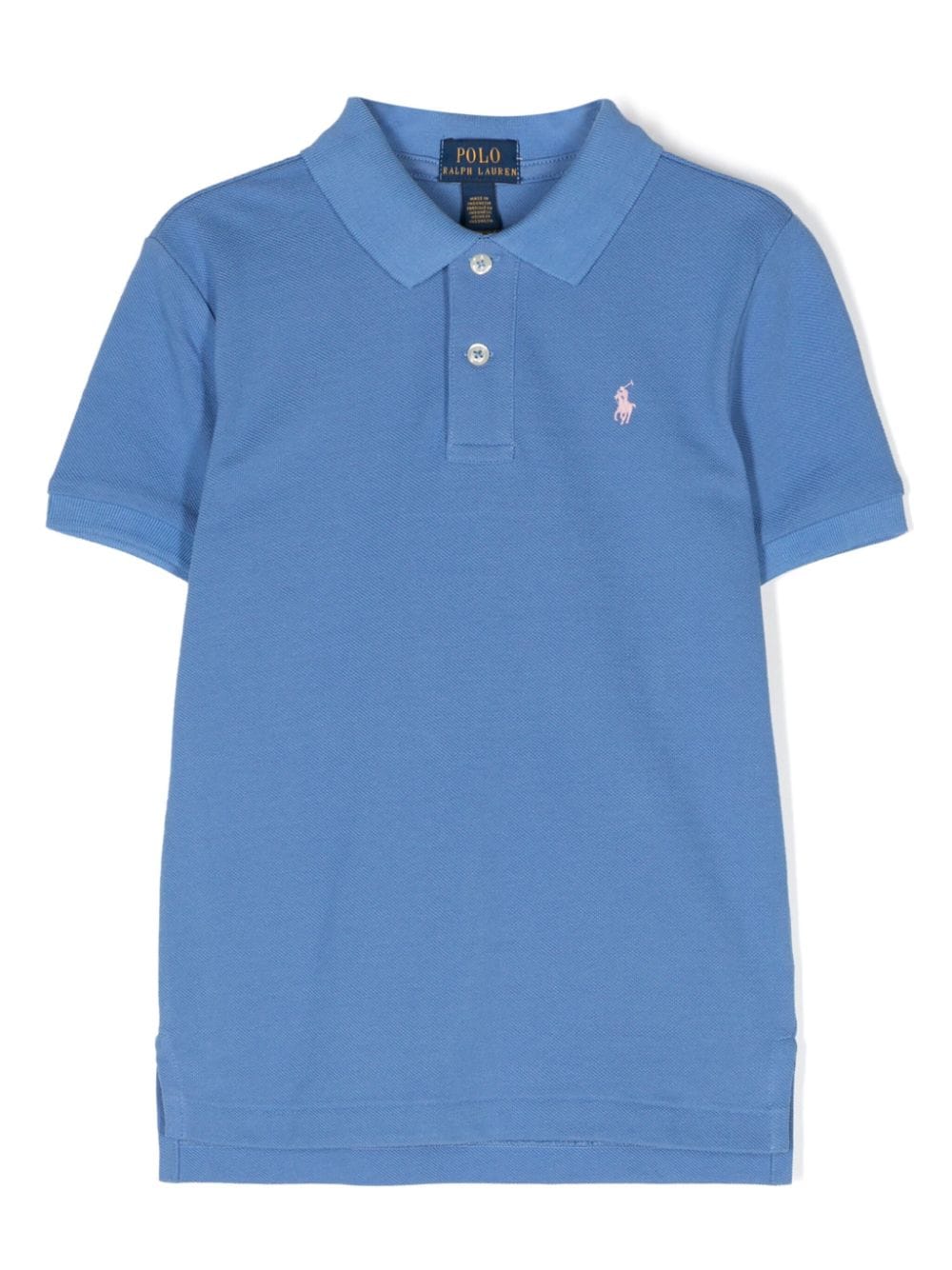 Polo Shirt Ralph Lauren Kids Azzurro Grifo210