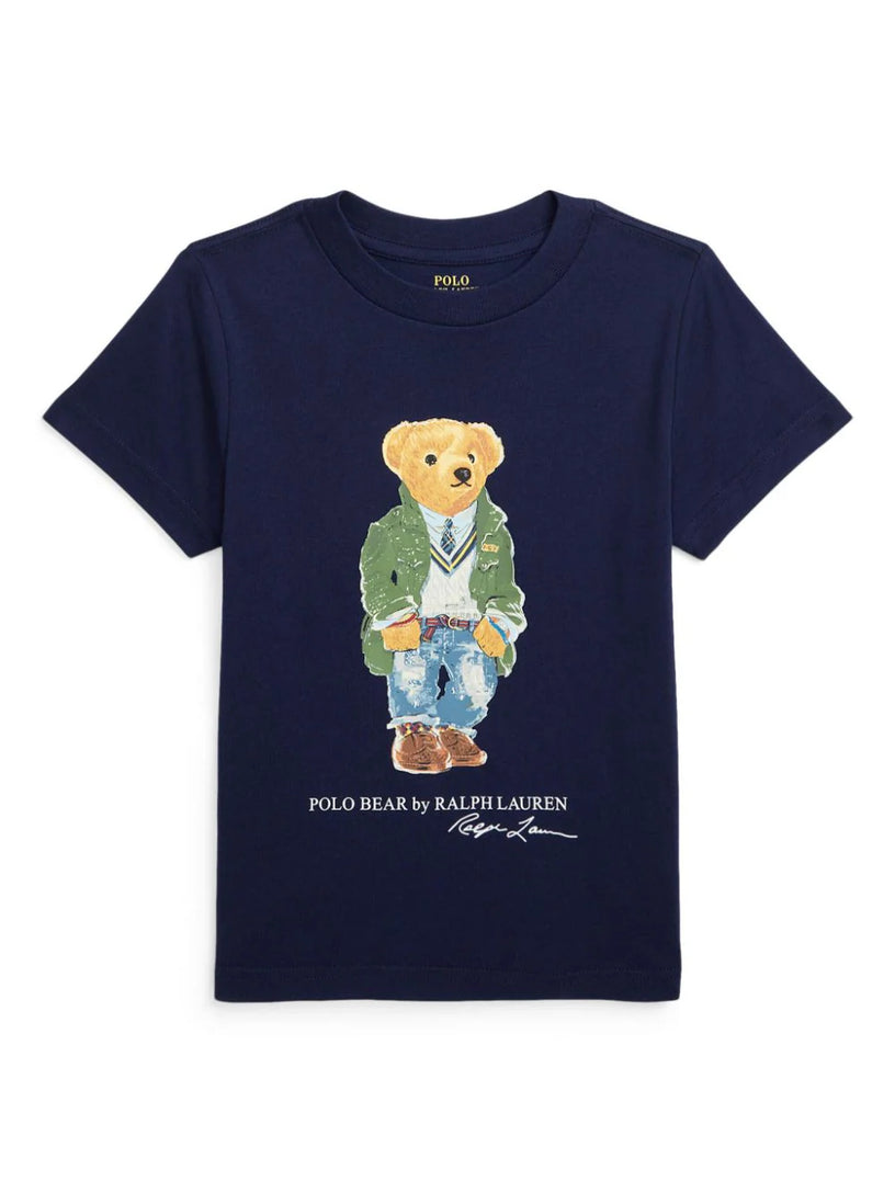 Polo Bear Cotton Jersey T-Shirt