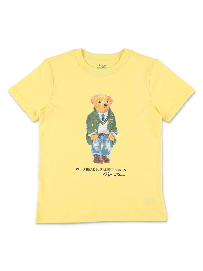 Polo Bear Cotton Jersey T-Shirt