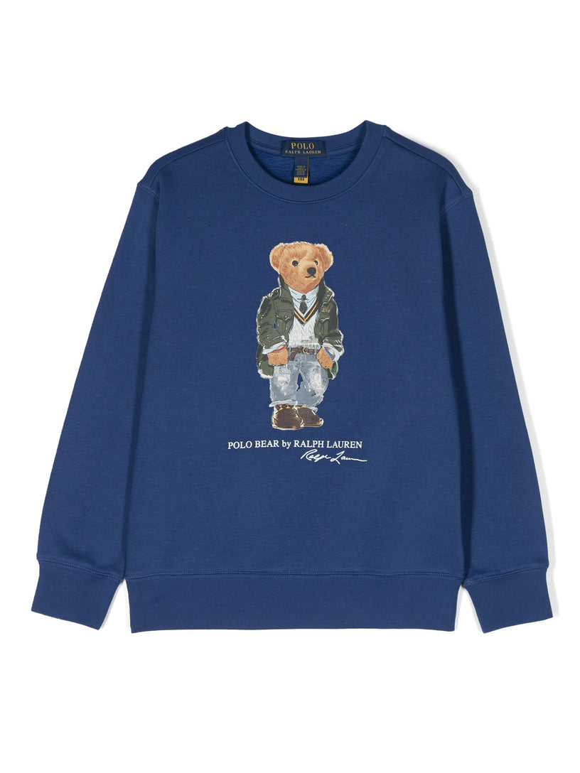 Ralph Lauren Kids Polo bear fleece sweatshirt