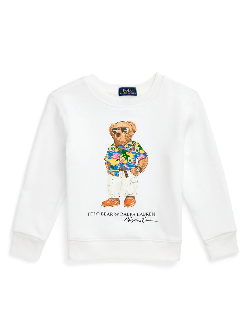 Ralph Lauren Kids Polo bear fleece sweatshirt