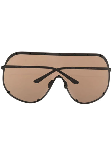 Rick Owens shield sunglasses