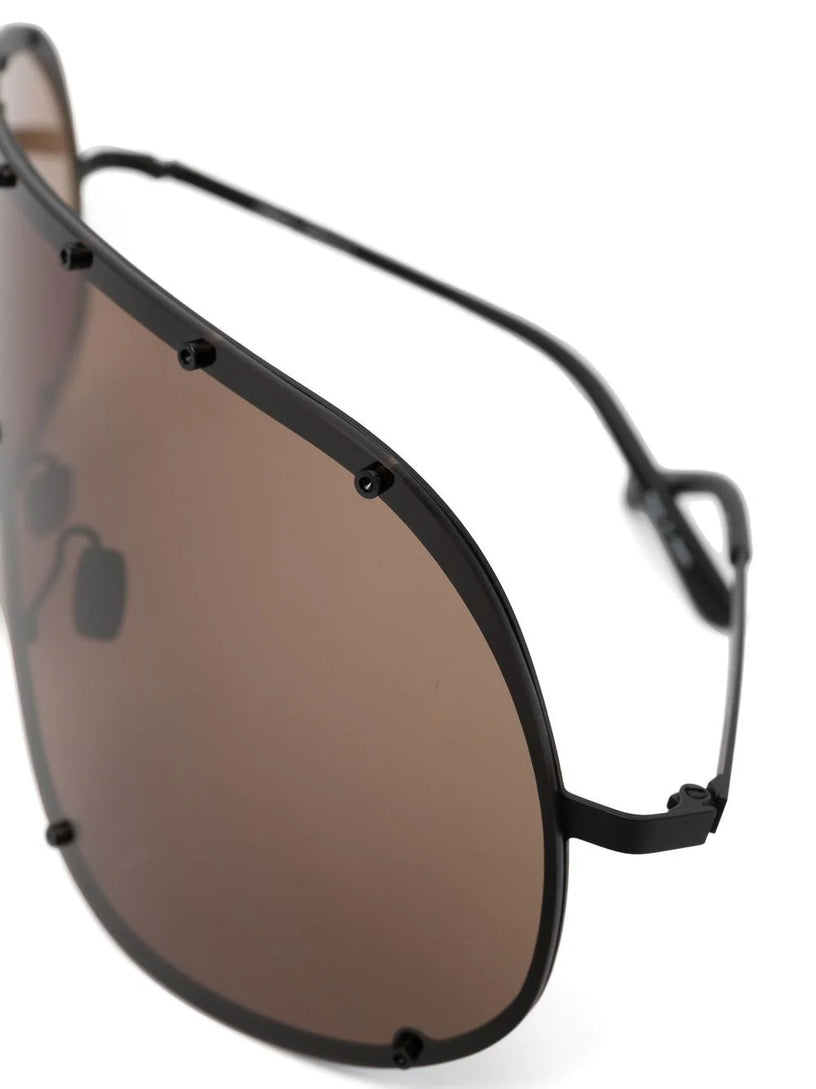 Rick Owens shield sunglasses