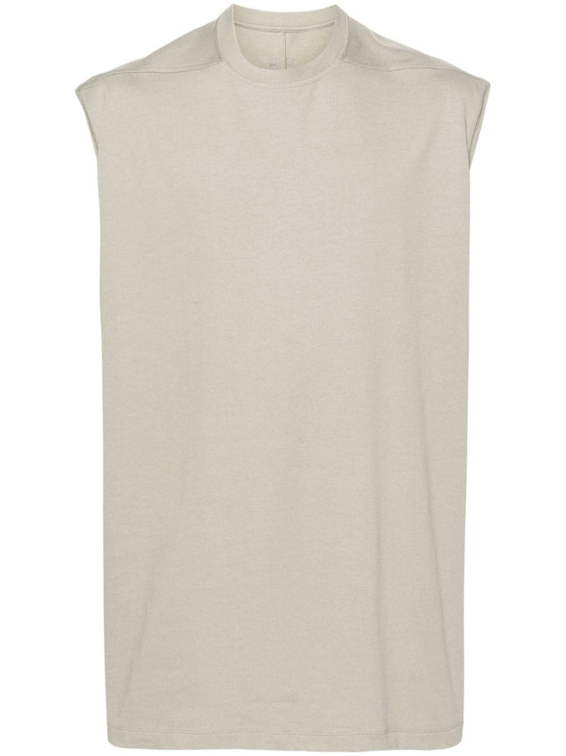 RICK OWENS Tarp t in pearl classic cotton