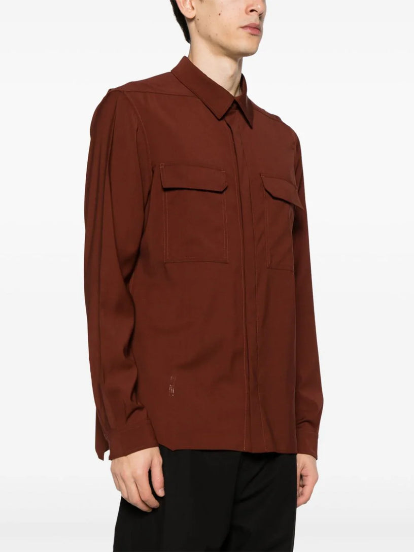 Lido outershirt in virgin wool