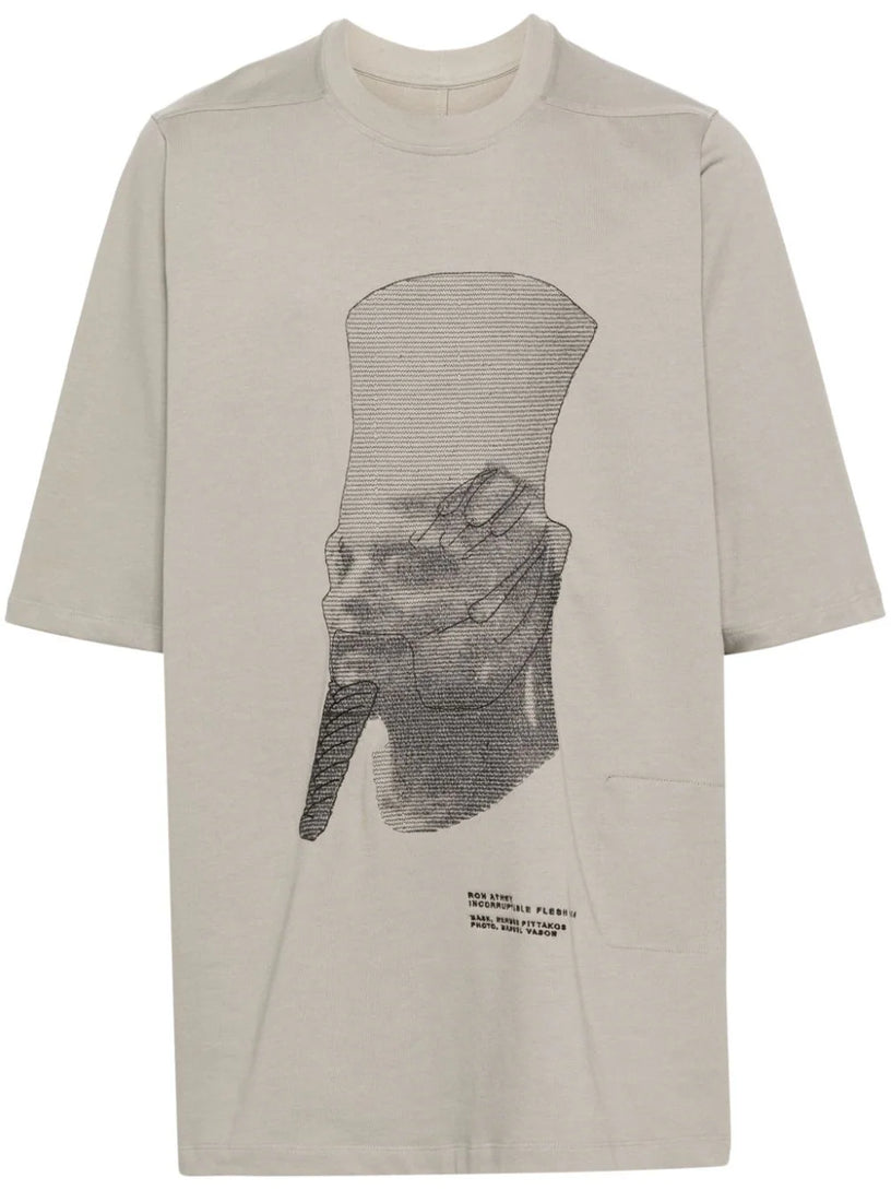 RICK OWENS Ron jumbo ss t-shirt