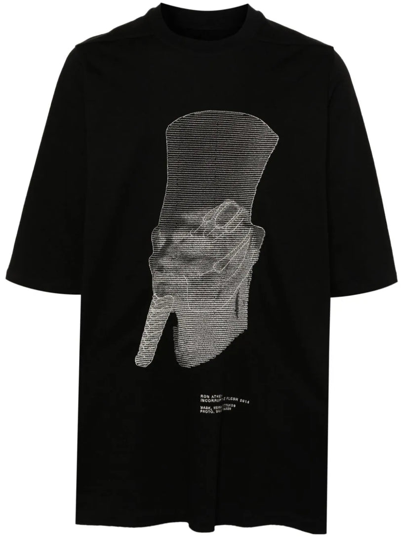 RICK OWENS Ron jumbo ss t-shirt